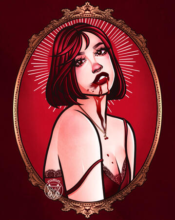 margot delaney by vylirium